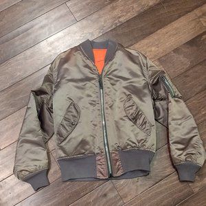 Vintage Corinth Manufacturing Co. Flyer Jacket  Brown SIZE MEDIUM